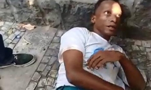 Homem é detido por vítimas que perceberam arma falsa durante tentativa de assalto