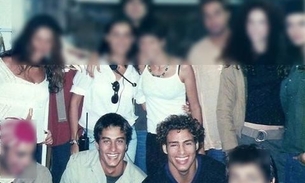 Após investidas, Cauã Reymond aparece em foto antiga com marido de Isis Valverde