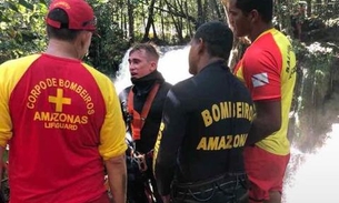 Bombeiros conseguem acessar gruta onde pode estar corpo de turista desaparecida no Amazonas