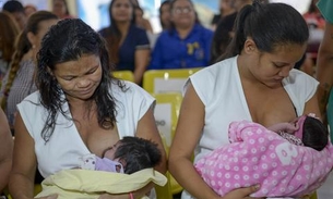 ‘Agosto Dourado’ reforça importância do leite materno para bebês em Manaus