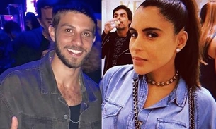 Recém-separado, Chay Suede troca beijos com blogueira irmã de Preta Gil