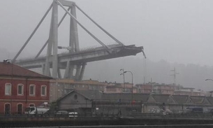 Tragédia: Viaduto desaba sobre carros na Itália