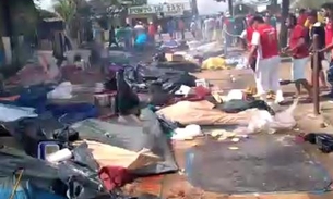  Terror e destruição: Venezuelanos são alvos de ataques em Pacaraima