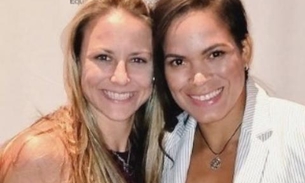 Campeã do UFC Amanda Nunes se casa com lutadora americana: 'ela disse sim'