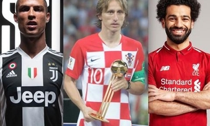 CR7, Salah e Modric concorrem ao prêmio de melhor jogador da Europa