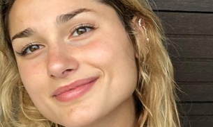 Sasha Meneghel mostra corpão de fio-dental em Noronha