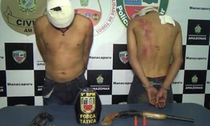Suspeitos de 'tramarem' roubos são agredidos e amarrados em árvore no Amazonas