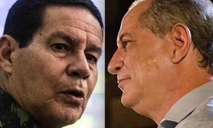Ciro Gomes e general Mourão chegam a Manaus nesta sexta-feira 