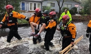 Tempestade tropical Florence deixa cinco mortos em passagem pelos EUA
