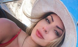 Mariana Castilho posta foto romântica com homem misterioso