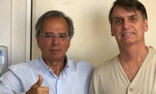 Após polêmica sobre CPMF, Bolsonaro recebe visita de Paulo Guedes