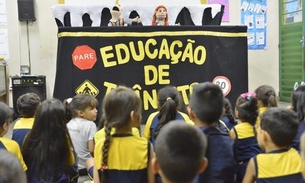 Programa “Detran nas Escolas” já atendeu mais de três milhões de crianças em todo o Amazonas