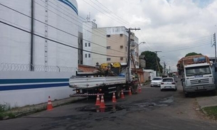 Ageman vistoria desabastecimento de água na zona Centro-Sul de Manaus