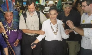 Marina Silva e Eduardo Jorge são recebidos com festa em Manaus