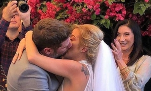 Luiza Possi se casa com diretor do Domingão do Faustão em SP; veja fotos