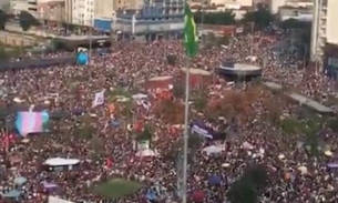 Milhares de manifestantes fazem ato contra Bolsonaro em pelo menos 37 cidades brasileiras