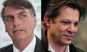 Pesquisa CNT/MDA: Bolsonaro e Haddad registram empate técnico pela primeira vez