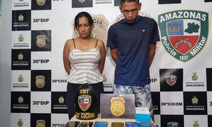 Dupla suspeita de invadir loja em shopping e roubar celulares é presa em Manaus