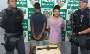 Novinhos são presos suspeitos de invadir rota e assaltar motorista em Manaus