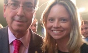 Representado pela filha, Eduardo Cunha pede votos a Jair Bolsonaro