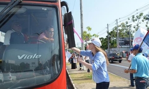 Vanessa encerra campanha com carreata na Zona Norte