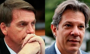 Bolsonaro e Haddad disputarão segundo turno para presidente da República