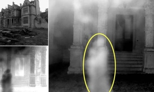 Casal de fantasmas apaixonados é flagrado em mansão assombrada