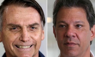 Bolsonaro abre 21 pontos de vantagem contra Haddad, em pesquisa 