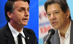 Datafolha: Bolsonaro tem 59% dos votos válidos, e Haddad, 41%