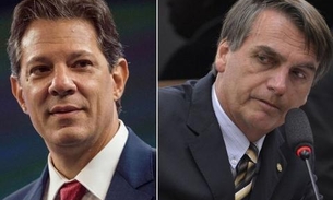 Pesquisa CUT/Vox Populi: Bolsonaro 53% e Haddad 47%