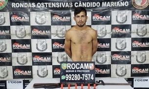 Suspeito de participar de tiroteio no Igarapé do 40 é preso em Manaus