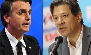 Datafolha: Bolsonaro tem 56% dos votos válidos; Haddad tem 44%