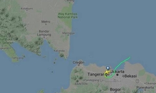 Avião com 189 passageiros cai no mar após decolar de Jacarta, na Indonésia