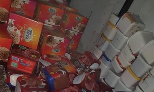 Mais de 300 quilos de sorvete são apreendidos por irregularidades em fábrica de Manaus