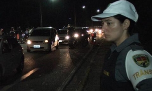 Detran intensifica fiscalização para coibir ‘rachas’ em Manaus