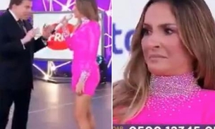 Silvio Santos causa polêmica e deixa Claudia Leitte constrangida no Teleton: 'excitado'