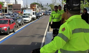 Saiba quando a Faixa Azul volta a ser de uso exclusivo para ônibus em Manaus