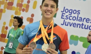 Amazonas já soma 10 medalhas nos Jogos Escolares da Juventude