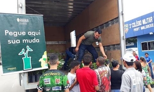 Pedágio ambiental distribui mudas frutíferas, ornamentais e medicinais nesta quarta-feira