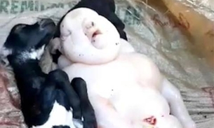 Criatura nasce com aparência 'meio-porca, meio humana' e apavora moradores