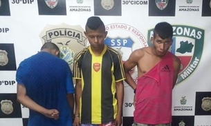 Câmeras de segurança de padaria ajudam PM a prender suspeitos de assaltos em Manaus