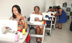 Associação recebe máquinas de costura para criar ateliê em Manaus 