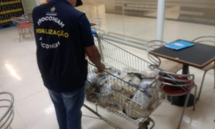 Em Manaus, 58kg de bacalhau impróprio para consumo são apreendidos no Carrefour