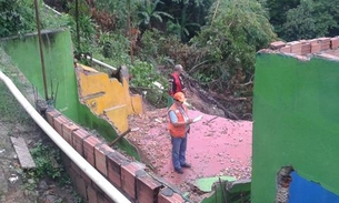 Fortes chuvas preocupam moradores de área de risco em Manaus