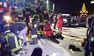 Confusão durante show na Itália termina com mortos e feridos