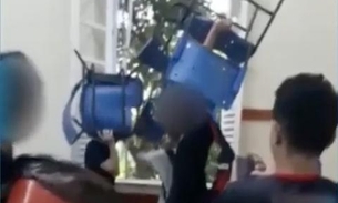 Seduc se pronuncia após vídeo de vandalismo em colégio e diz que pais terão que pagar prejuízos