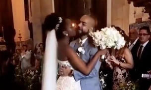  Iza se casa com produtor musical no Rio de Janeiro; veja fotos e vídeos