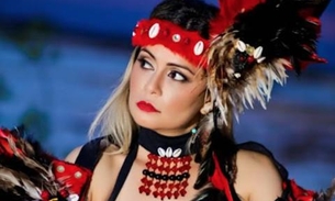 Representando o Amazonas, Leia Lee surpreende com desfile típico no 'Musa do Brasil 2018'