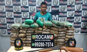 'Pelado' é preso com malotes de drogas enterrados em sítio no Amazonas