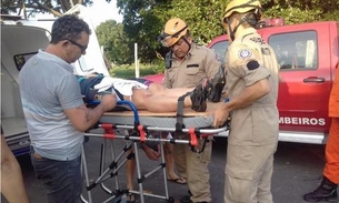 Mulher é hospitalizada após ser atingida por boi enquanto pedalava no Amazonas